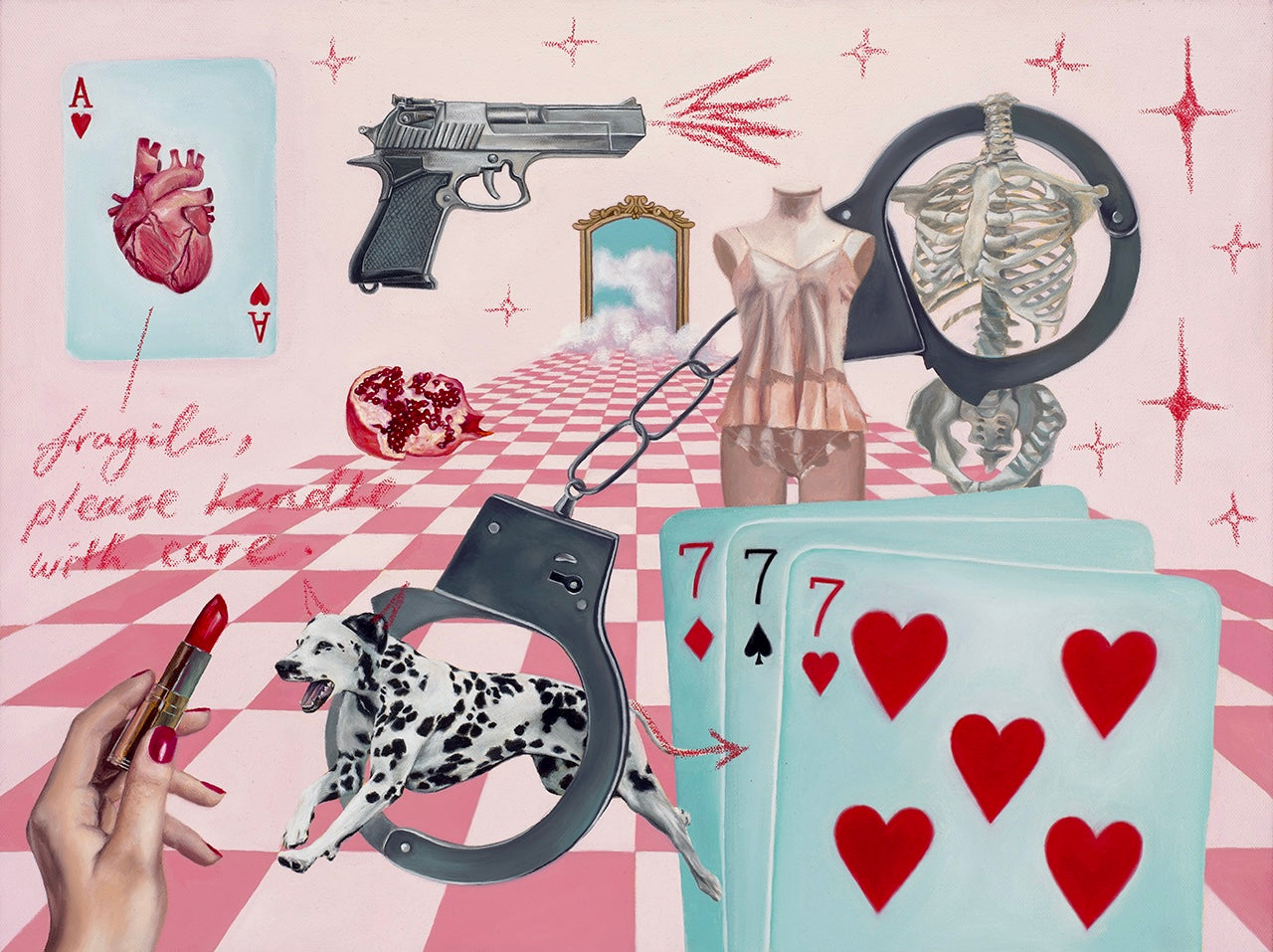 "HEART'S DESIRE" ORIGINAL CANVAS