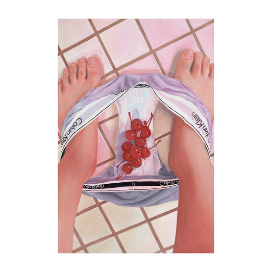 "Cherries, Period" Print